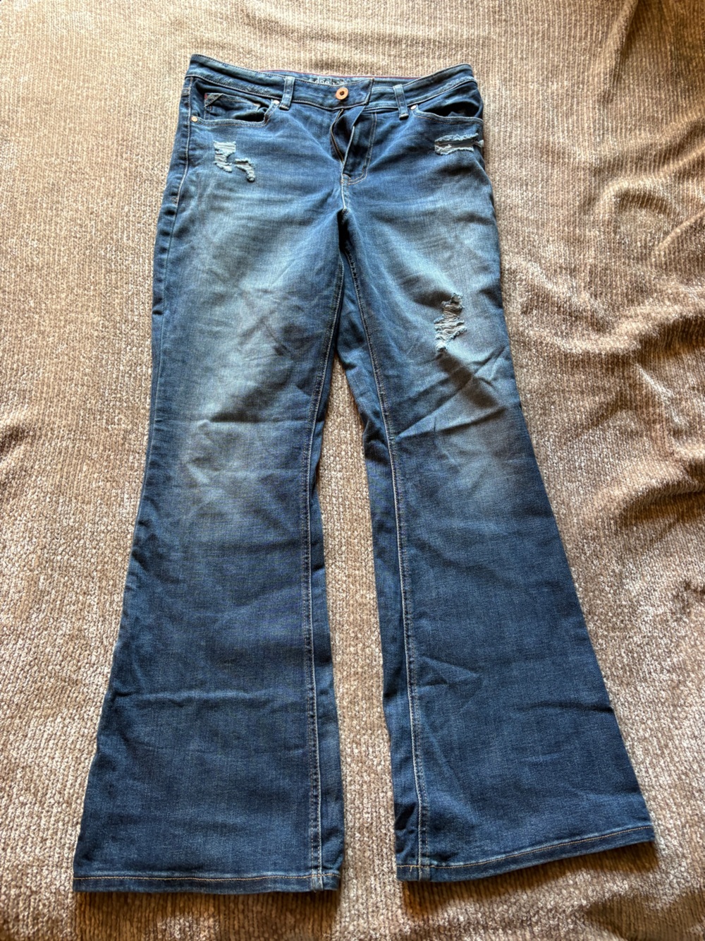 Edgely High Rise Flare Jean Size 14 Regular